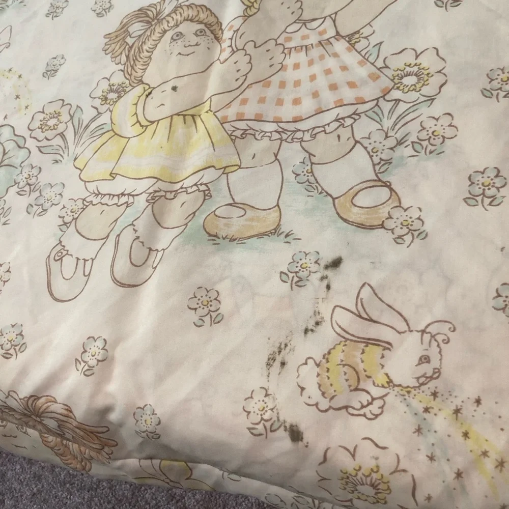 Vintage Cabbage Patch Full size flat sheet